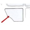 Contrapanel plastico posterior - 500 L (1968 -1972)