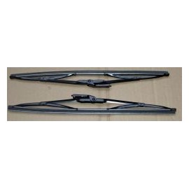 Black wiper blades (the set of 2) - Autobianchi / Fiat 