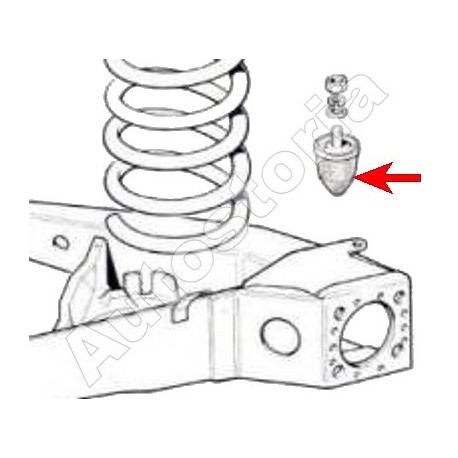 Plug of butted of suspension - 126 all