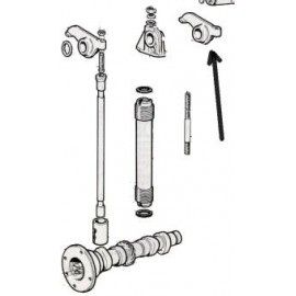 Culbuteur (M7*1)<br>500F/L/R/126A/126A1 (1965 --> 1988)