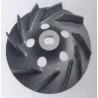 Hélice de turbine en alu - Fiat 500 N / D / F / L / R / 126A / 126A1