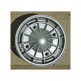 Jeu de 4 jantes en aluminium "lesmo" Abarth - Fiat 500 D / F / L / R / 126A