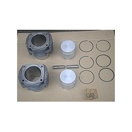 Kit complet chemises pistons (la paire) - 500R/126A (1973 --