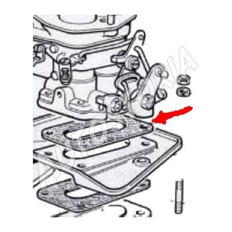 Joint de carburateur - 850 Coupe/Spider/Sport Coupe/Sport Sp