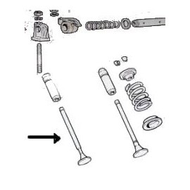 Exhaust valve<br>850 100 GC/GS