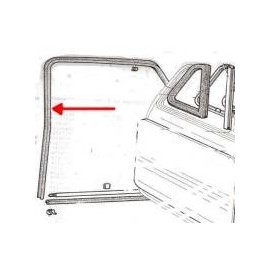 Door seal - 500F/L/R / 600D / 600 SPIDER / 850 SPIDER Fiat