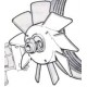 Water pump plastic fan - 850 All