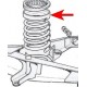 Semelle de ressort de suspension - 850 (toutes)