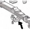 Leaf spring support - 600/600D