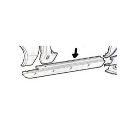 Door sill right - 850 100 GC/GBC