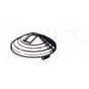 Rosace noire d'ouverture de porte500 L/126A/126A1 (1968 - 1988)