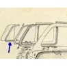 Profilati gomma destro e sinistro - 500 D (1960 - 1965)