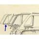 Set of weatherstrip Right and Left - 500 Giardiniera (1960 -