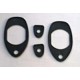 Set of doors handle rubber - 500 F/L/R (1965 -1975)