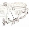 Oil hose - 124 / 125