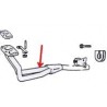 Silencer (front) - 124 Coupe , Spider BC/BC1/BS/BS1 (1970-