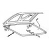 Profilato gomma cofano posteriore - 124 Spider AS/BS (1966--