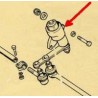 Support repair kit - Fiat 124 Coupe , Spider (1966--1983)