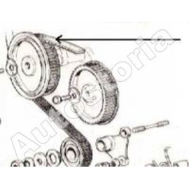 Correa de distribucion<br>124 Coupe, Spider 1592/1608/1756 c