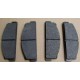 Rear brake pads- 124 Coupe , Spider all