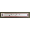 Emblem "Pinifarina" on the rear fender - 124 Spider DS (Cha