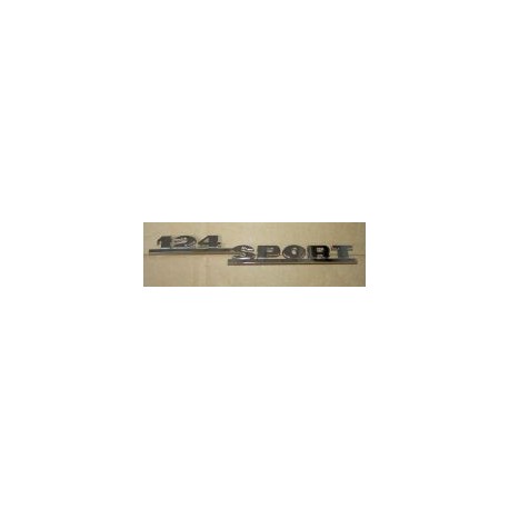 Monogramme "124 sport" - 124 Spider