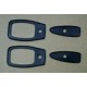 Set of gaskets for outer door handles -124 Spider (1966-->