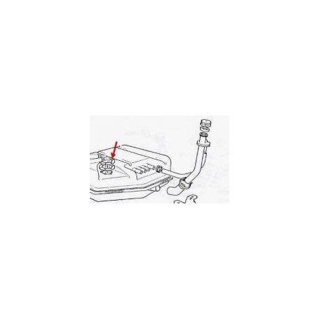 Fuel tank gauge - 124 Spider (1969-->1980)