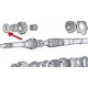 Oil seal ring - 124 Sport (1966 -- 1985)