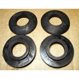 Rubber bumper pad (the set of 4 pieces )- Fiat 1200 Spider ,