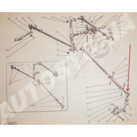 Rotula exterior derecha 1100 , 1800 , 2100