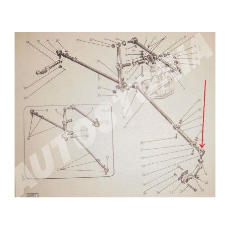 Rotula exterior derecha 1100 , 1800 , 2100