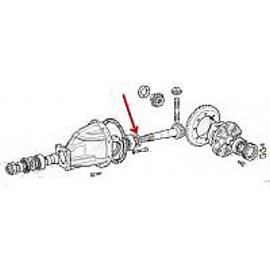 Rondelle de réglage du couple conique (3.25) - 124 Sport Toutes , 124 Berline Toutes