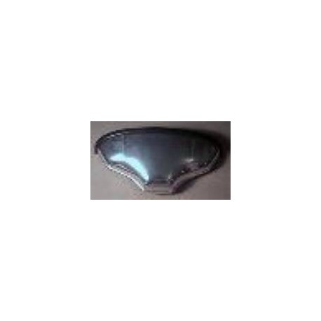 Number plate lamp chromed alloy made - 500 D/F/L/R/600D