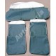 Set of green / beige cover seats - 600 (1957--1960)