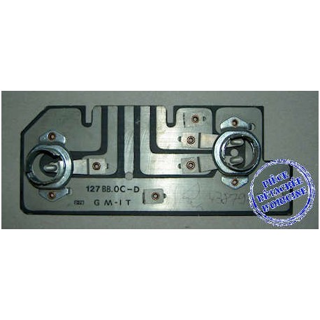 Right rear printed circuit<br>127