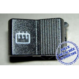 Bouton de dégivrage Noir<br>Fiat 131/132