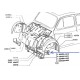 Reforço de passagem de roda esquerdo - Fiat 500 todos