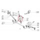 Steering idler assy - Fiat 500 / 126 / 600 / 600D / 850