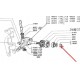 Écrou de roulement de roue Av(Pas à D) - 500N/D/F/L/R/600/850