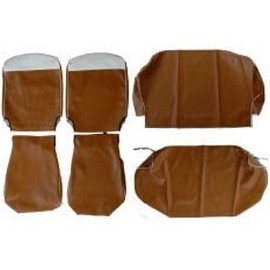 Set of covers of seats front and rear - 500 F