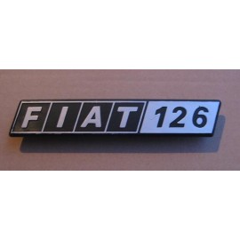 Emblema espalda - Fiat 126 Personal