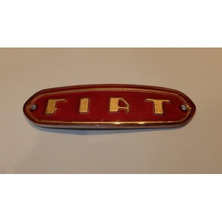 License plate light emblem - Fiat 1200 Trasformabile