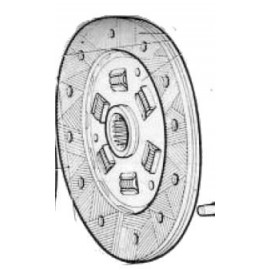 Driven plate - 1100 D/1100 R