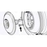 Tornillo del borde - 600 D/850 Berlina