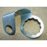 Right front brake hose fixing plate - Fiat 500 all / 126 all