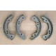 4 brake shoes (for 2 wheels) - 500 F Giardiniera