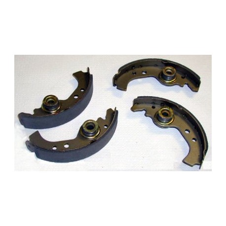 4 brake shoes (for 2 wheels) - 126A1/A112/127/128/Ritmo