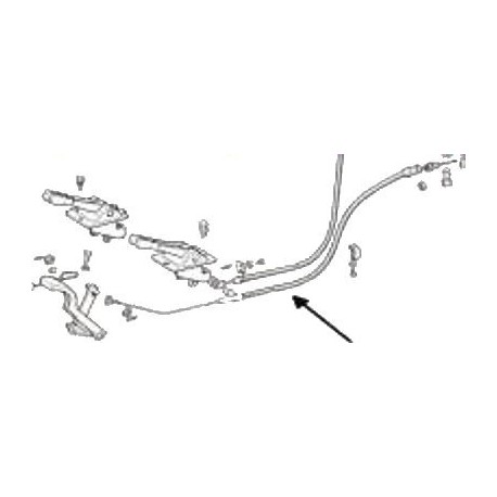 Cable acelerador - 126 bis