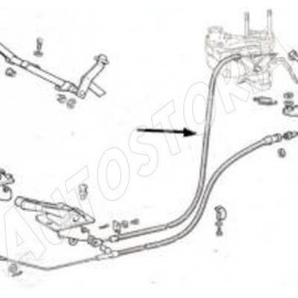 Câble de starter - 500R/126 ( - 1987)